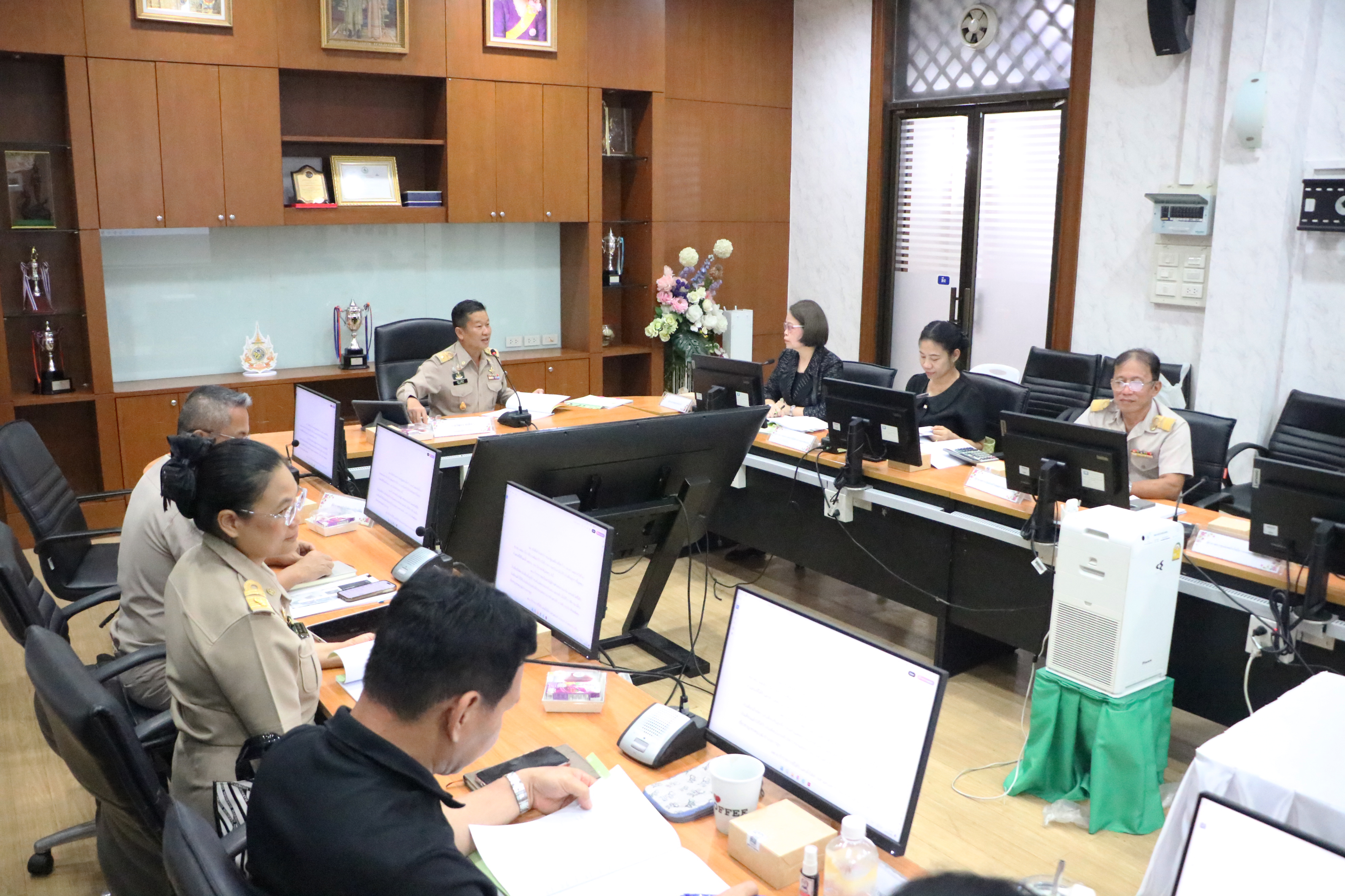 title - ส.ป.ก. ประชุมคณะกรรมการกลั่นกรองผลการประเมินผลการปฏิบัติราชการของข้าราชการพลเรือนสามัญในสังกัด ส.ป.ก. ครั้งที่ 2/2569